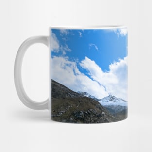 The trail to Laguna 69 Mug